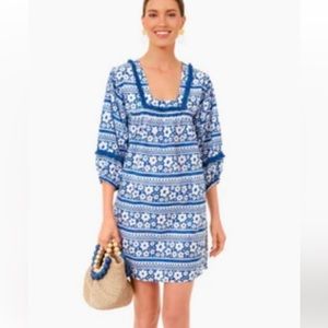 Tuckernuck NWT Large Catalans Blue Dress